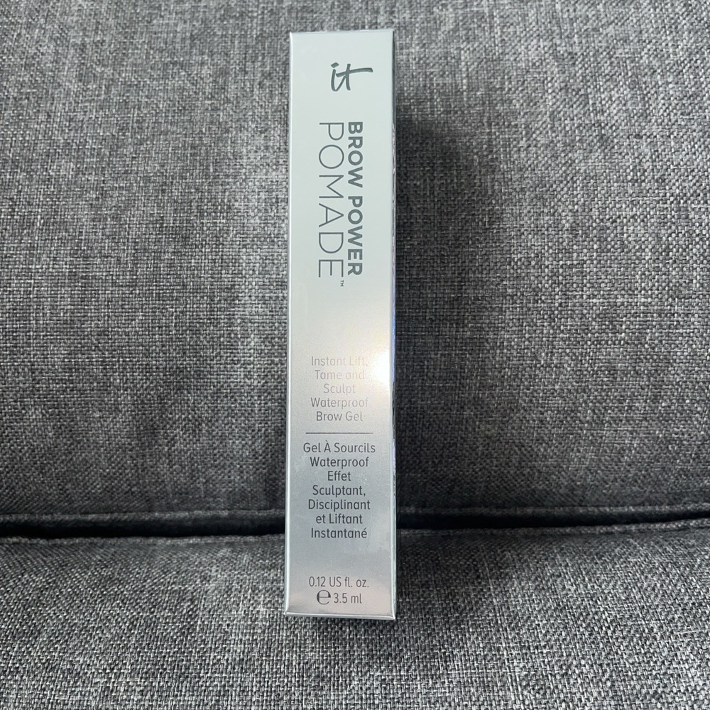 It Cosmetics Brow Power Waterproof Pomade Brow Gel #Universal Clear 3.5 ml NIB